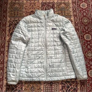 Patagonia Nano Puff Jacket Women’s XL Light Blue